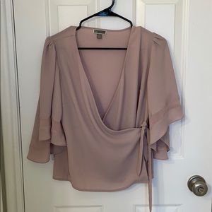 Tie Blouse with Cute sleeves!
